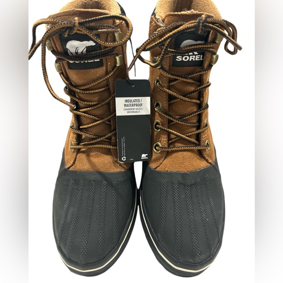 Sorel Men’s Cheyanne Metro II Boot WP NIB Velvet Tan/ Black